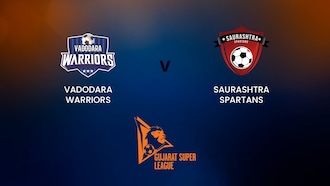 Vadodara Warriors v Saurashtra Spartans | Gujarat Super League | Full Match Replay