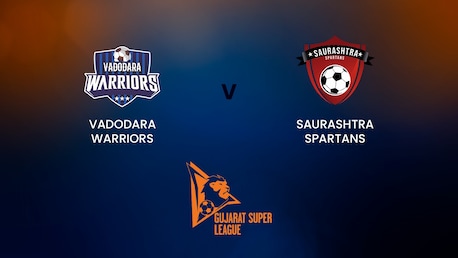Vadodara Warriors v Saurashtra Spartans | Gujarat Super League | Full Match Replay