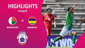 Madagascar - Maurice | Phase de groupes | HOLLYWOODBETS COSAFA Women's Championship 2024 | Résumé vidéo