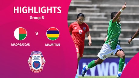 Madagáscar x Maurício | Fase de grupos | HOLLYWOODBETS COSAFA Women's Championship 2024 | Melhores momentos