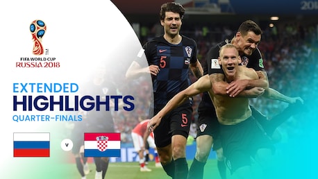 Rusia vs Croacia | Cuartos de final | Copa Mundial de la FIFA Rusia 2018™ | Highlights Extendidos