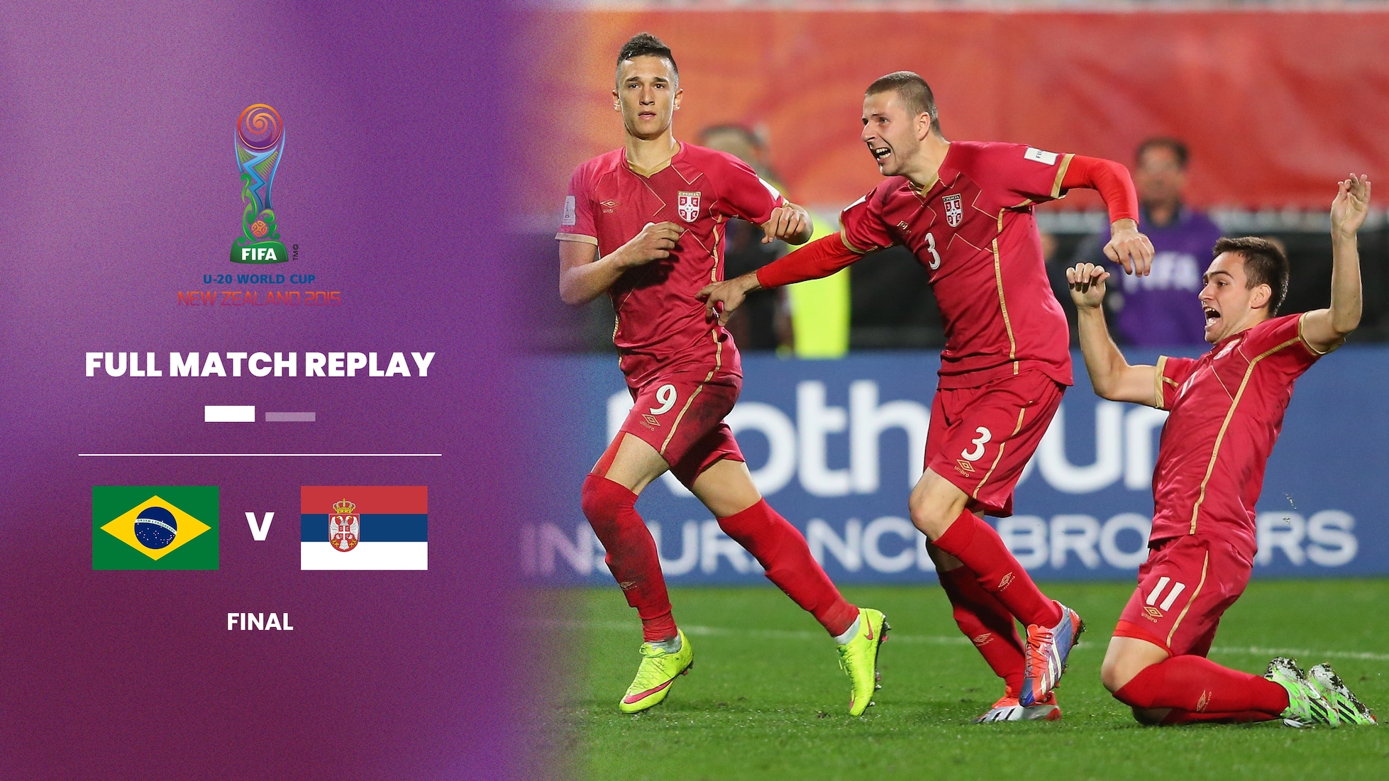 Brasile - Serbia | Finale | Coppa del mondo FIFA U-20 Nuova Zelanda 2015™ | Match completo