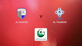 Al Dhafra x Al Taawon | First Division League | Jogo completo