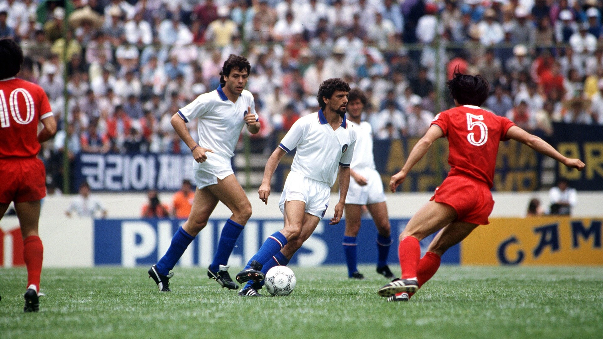 Das Tor von Alessandro Altobelli 17' | Korea Republik - Italien | FIFA Fussball-Weltmeisterschaft Mexico 1986™