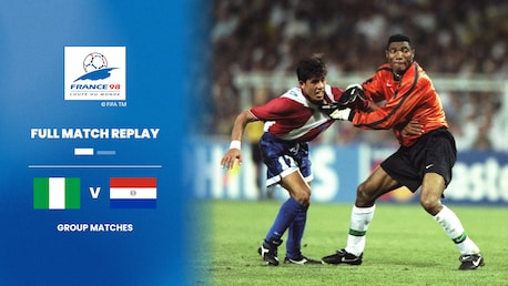 Nigeria vs Paraguay | Grupo D | Copa Mundial de la FIFA Francia 1998™ | Partido Completo