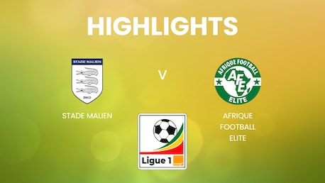Stade Malien - Afrique Football Elite | Ligue 1 Pro Orange 2024/25 | Mali | Résumé vidéo