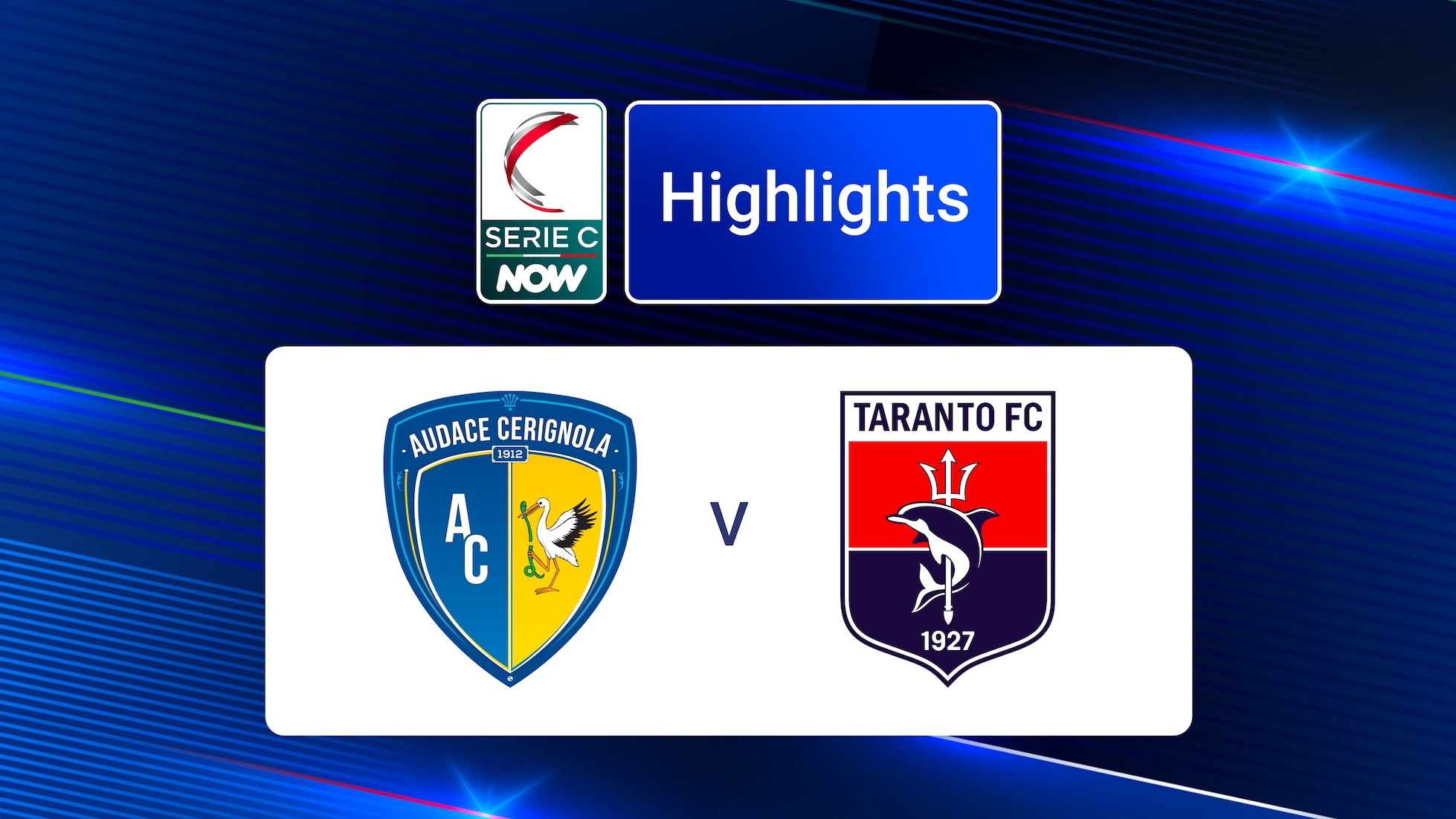 Audace Cerignola v Taranto | Serie C NOW | Highlights