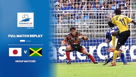 Japón vs Jamaica | Grupo H | Copa Mundial de la FIFA Francia 1998™ | Partido Completo