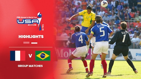 França x Brasil | Grupo B | Copa do Mundo Feminina da FIFA EUA 2003 | Melhores momentos