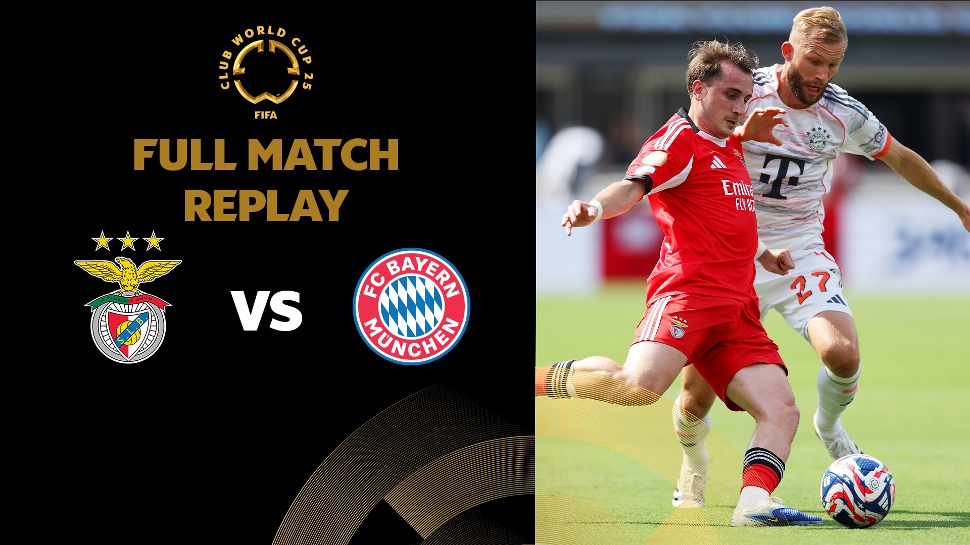 SL Benfica vs FC Bayern München | Grupo C | Mundial de Clubes FIFA 2025™ | Partido Completo