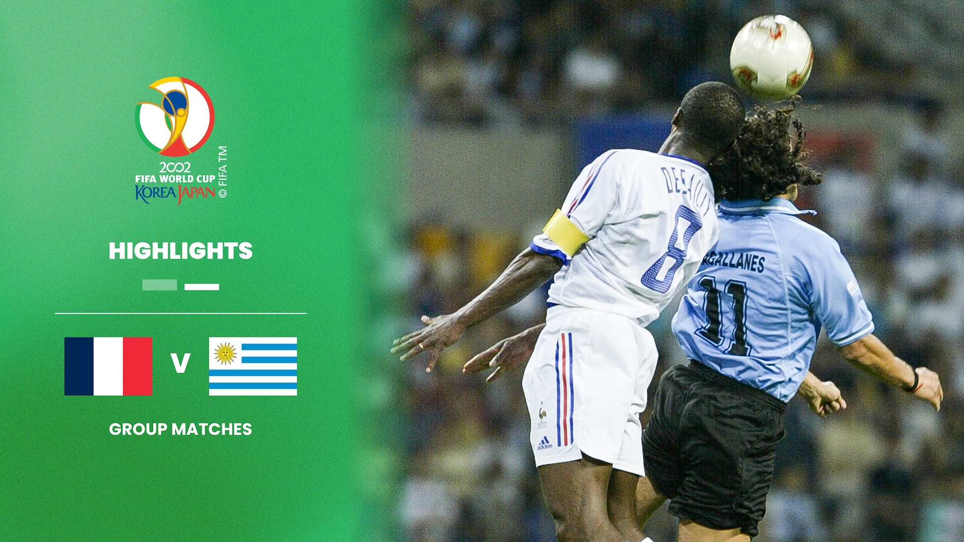 France v Uruguay | Group A | 2002 FIFA World Cup Korea/Japan™ | Highlights