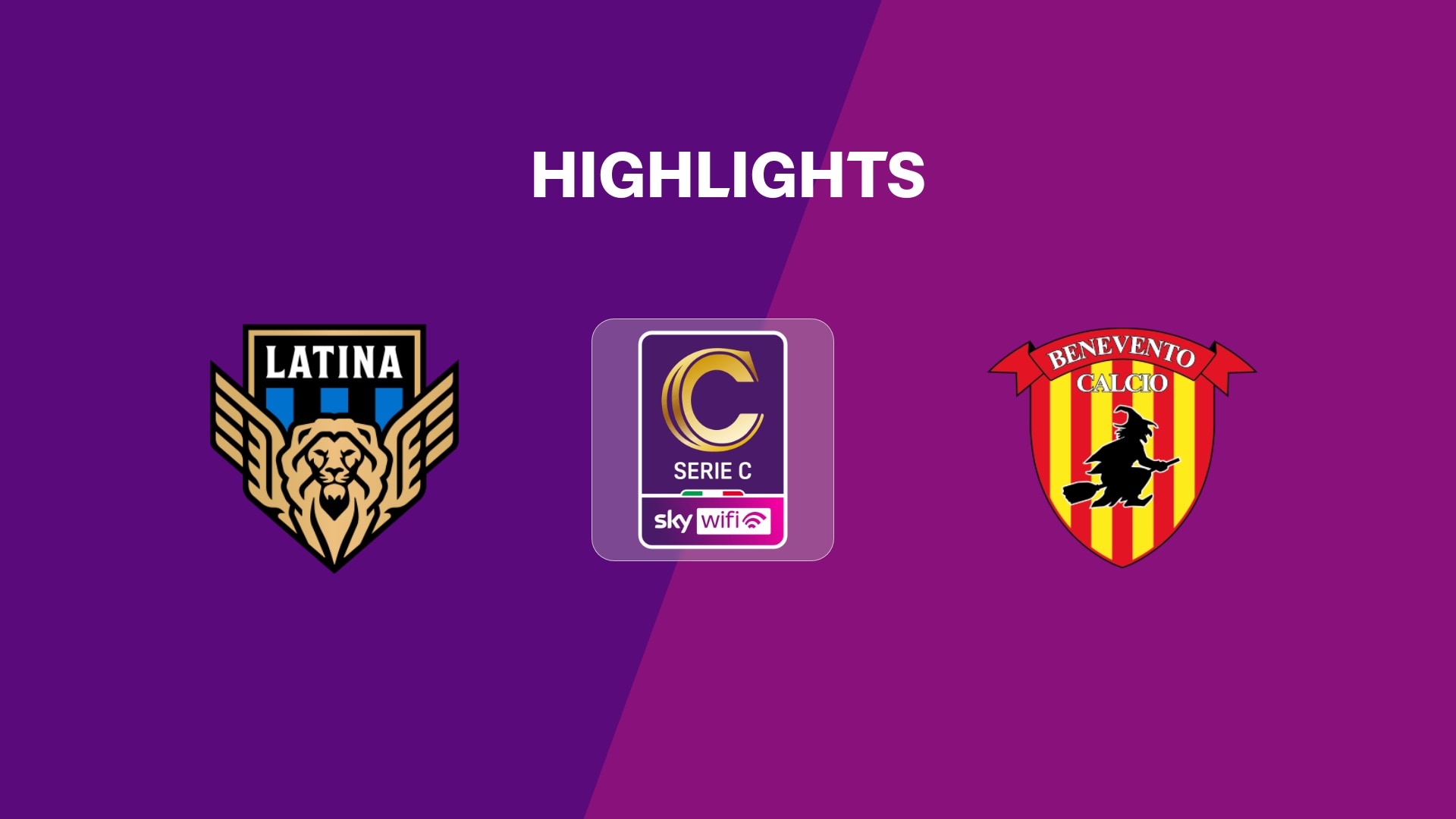 Latina x Benevento | Grupo C | Serie C 2025/26 | Melhores momentos