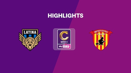 Latina - Benevento Calcio | Gruppe C | Serie C 2025/26 | Highlights