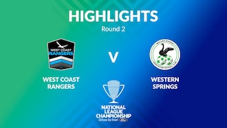 West Coast Rangers v Western Springs | Women's National League Championship 2024 | Highlights