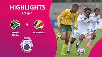 Afrique du Sud - les Seychelles | Phase de groupes | HOLLYWOODBETS COSAFA Women's Championship 2024 | Résumé vidéo