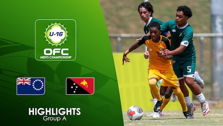 Cook Islands vs Papua New Guinea | Fase de grupos | Campeonato Masculino Sub-16 de la OFC 2025 | Highlights