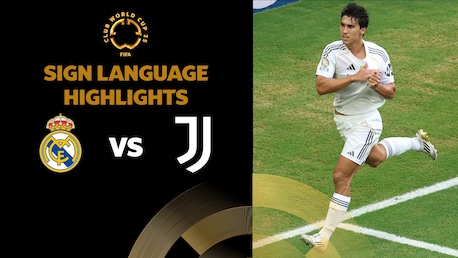 Real Madrid C.F. vs Juventus FC | Octavos de final | Mundial de Clubes FIFA 2025™ | Highlights (Lengua de signos)