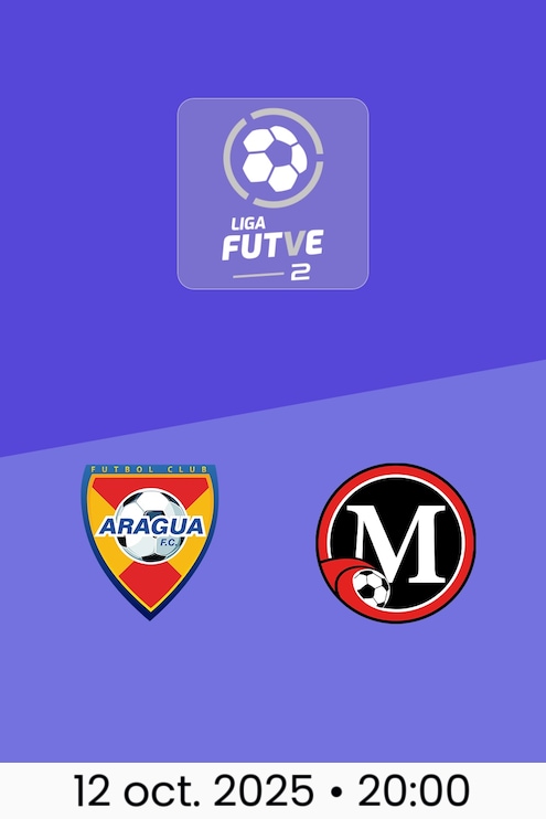 Aragua FC - Miranda | Liga FUTVE 2 - 2025