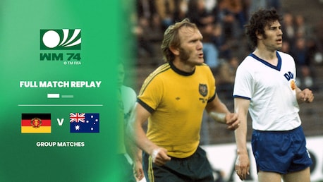 Germania Est - Australia | Gruppo 1 | Coppa del Mondo FIFA Germania 1974 | Match completo