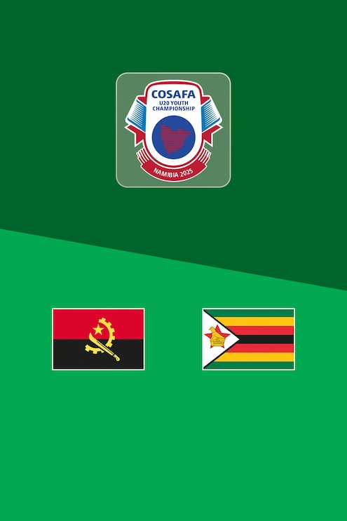 Angola - Simbabwe | Gruppenphase | COSAFA U-20 Youth Championship 2025 | Spiel in voller Länge