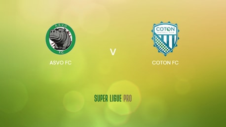 ASVO FC - Coton FC | Super Ligue Pro 2024/25 | Spiel in voller Länge
