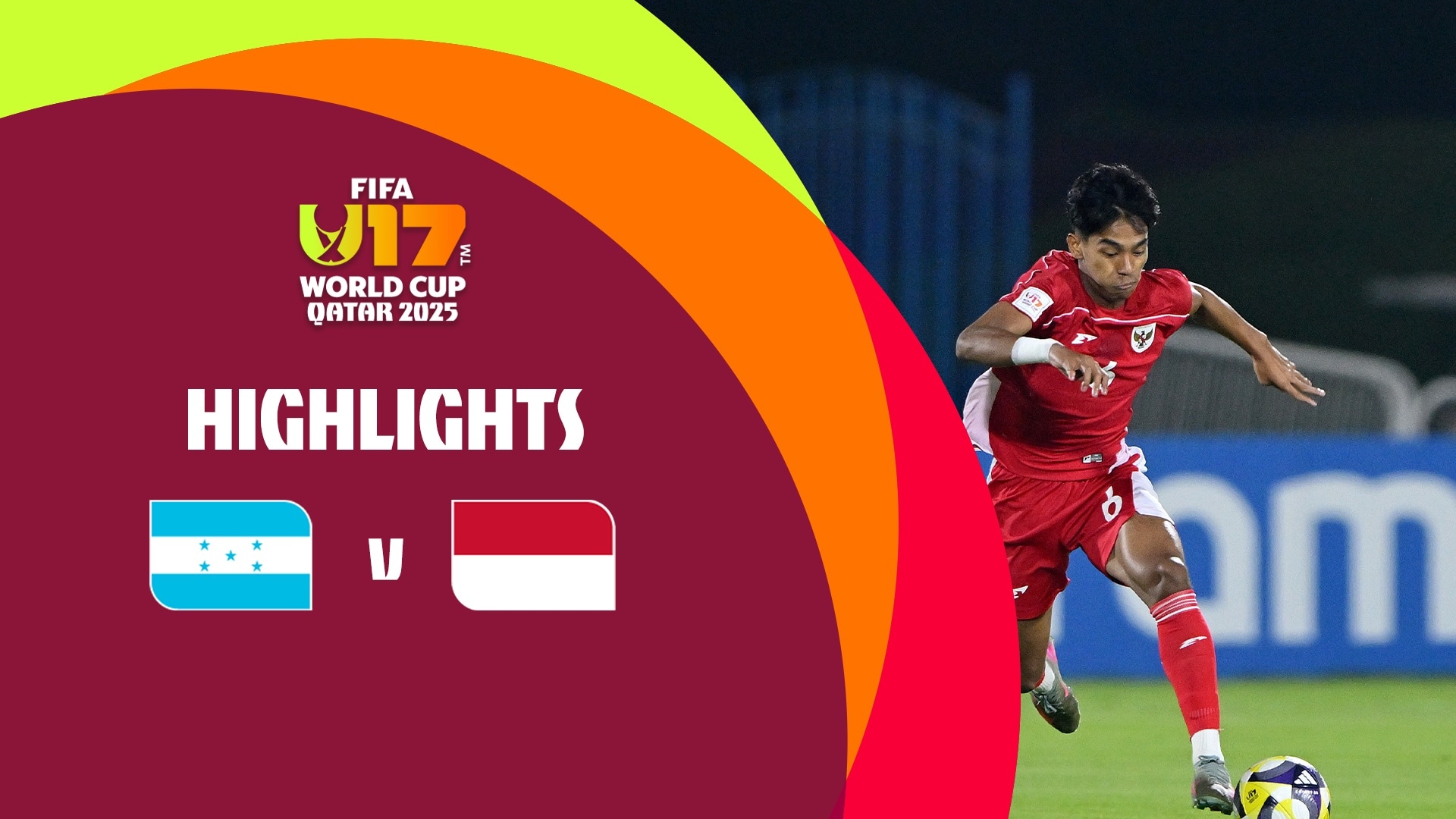 Honduras - Indonesia | Coppa del Mondo FIFA U-17 Qatar 2025 | Highlights