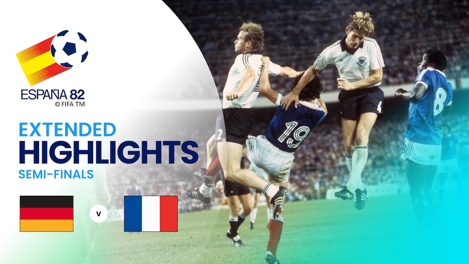 Bundesrepublik Deutschland v Frankreich | Halbfinale | FIFA Fussball-Weltmeisterschaft Spanien 1982 | Erweiterte Highlights