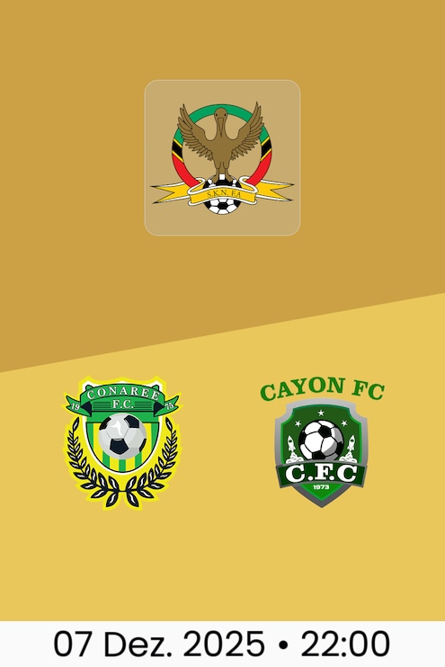 Conaree FC - Cayon FC | SKNFA Premier League 2025/26
