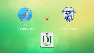 AS Gbohloesu - AC Barracuda | Championnat de Première Division D1 2024/25 | Togo | Spiel in voller Länge