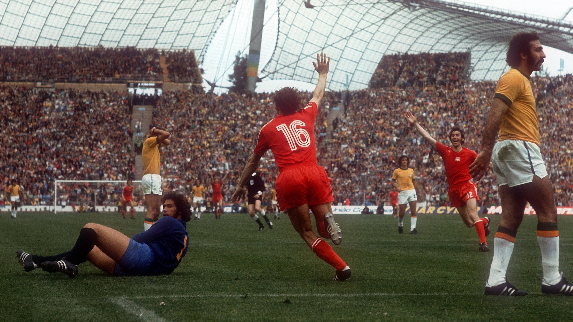 Le but de Grzegorz Lato 76' | Brésil - Pologne | Coupe du Monde de la FIFA, Allemagne 1974™