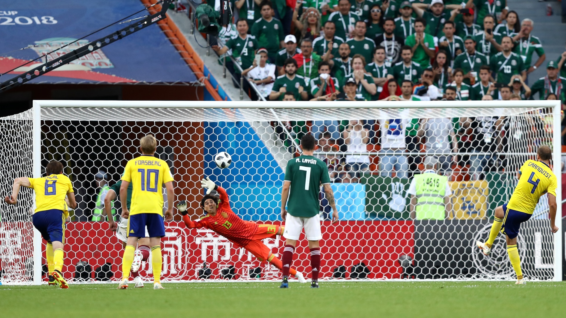 Le but de Andreas Granqvist 62' | Mexique - Suède | Coupe du Monde de la FIFA, Russie 2018™