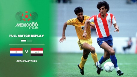 Paraguay - Irak | Gruppe B | FIFA Fussball-Weltmeisterschaft Mexiko 1986™ | Spiel in voller Länge