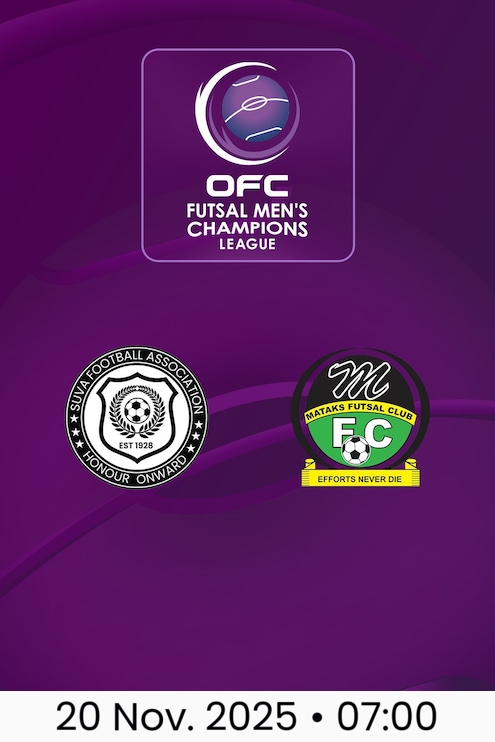Suva FC - Mataks FC | OFC Futsal-Männer-Champions-League 2025