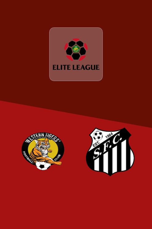 Western Tigers FC - Santos FC | GFF Elite League 2025 | Match complet