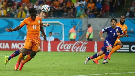 Wilfried Bony Goal 63' | Côte d'Ivoire v Japan | 2014 FIFA World Cup Brazil™