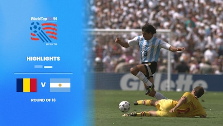 Romênia x Argentina | Oitavas de final | Copa do Mundo da FIFA EUA 1994 | Melhores momentos