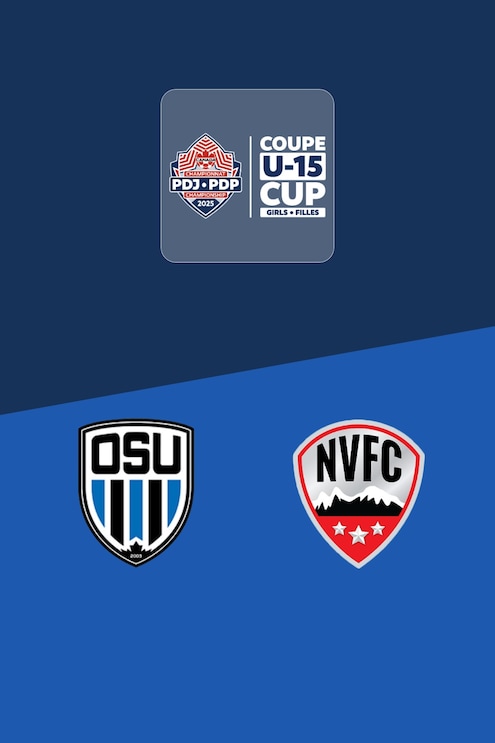 Ottawa South United SC - North Vancouver FC | Girls' 2025 PDP U-15 Cup | Match complet