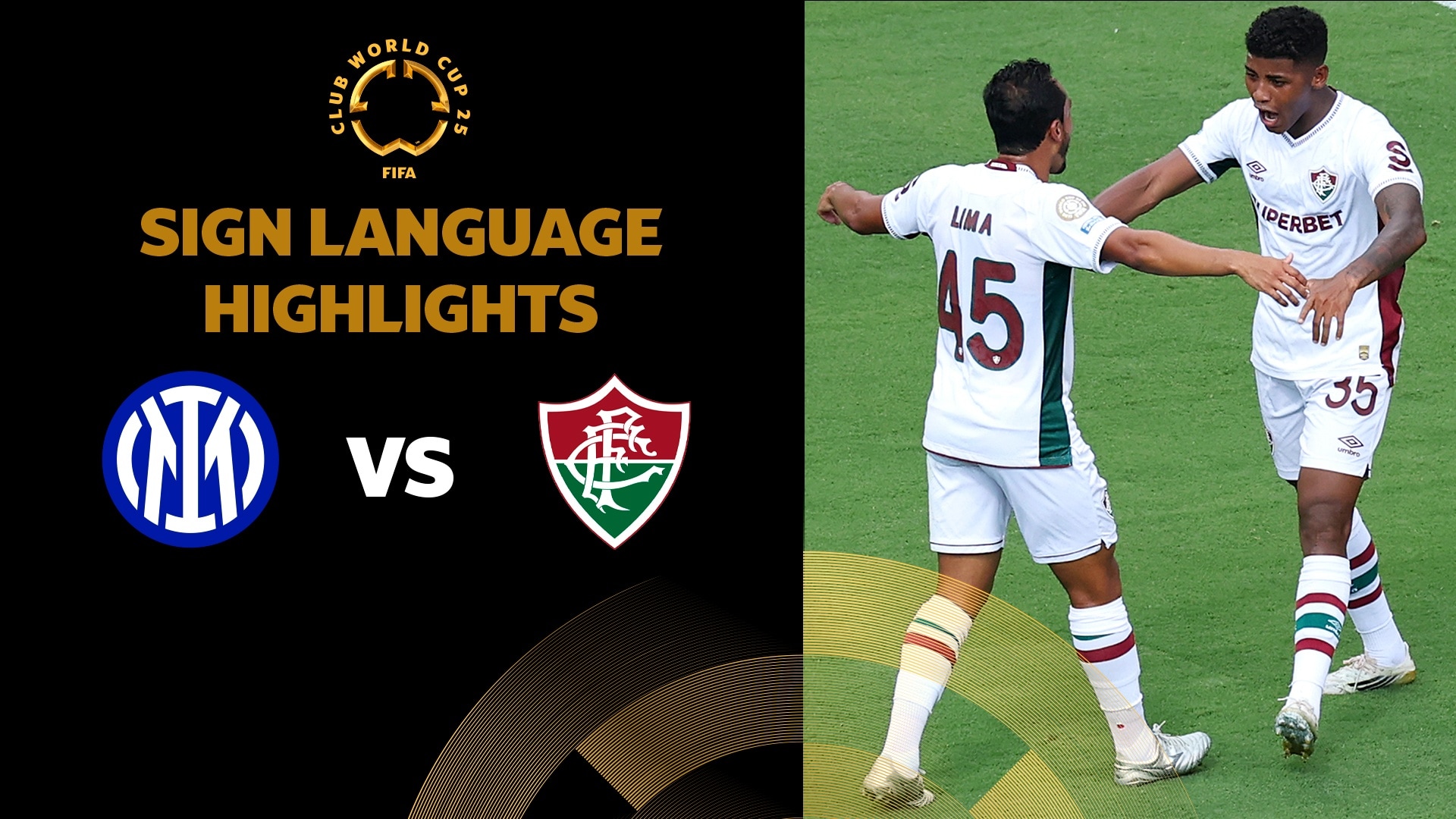 FC Internazionale Milano v Fluminense FC | Round of 16 | FIFA Club World Cup 2025™ | Highlights (Sign Language)