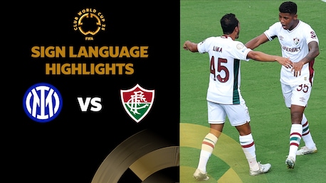 FC Internazionale Milano v Fluminense FC | Round of 16 | FIFA Club World Cup 2025™ | Highlights (Sign Language)