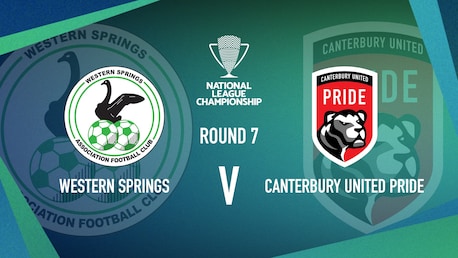 Western Springs v Canterbury United Pride | Women’s National League Championship | Highlights
