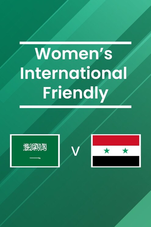 Arábia Saudita x Síria | Amistoso Internacional Feminino | Jogo completo