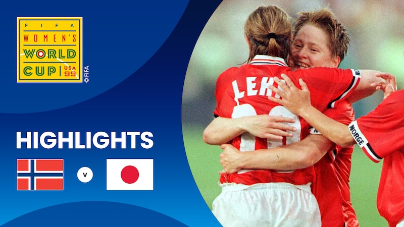 Norway v Japan Group C FIFA Women's World Cup USA 1999