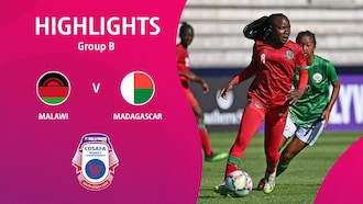 Malawi x Madagáscar | Fase de grupos | HOLLYWOODBETS COSAFA Women's Championship 2024 | Melhores momentos