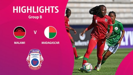 Malawi x Madagáscar | Fase de grupos | HOLLYWOODBETS COSAFA Women's Championship 2024 | Melhores momentos