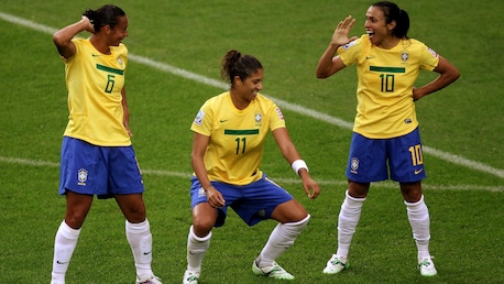 Rosana Goal 46' | Brazil v Norway | FIFA Women's World Cup Germany 2011™