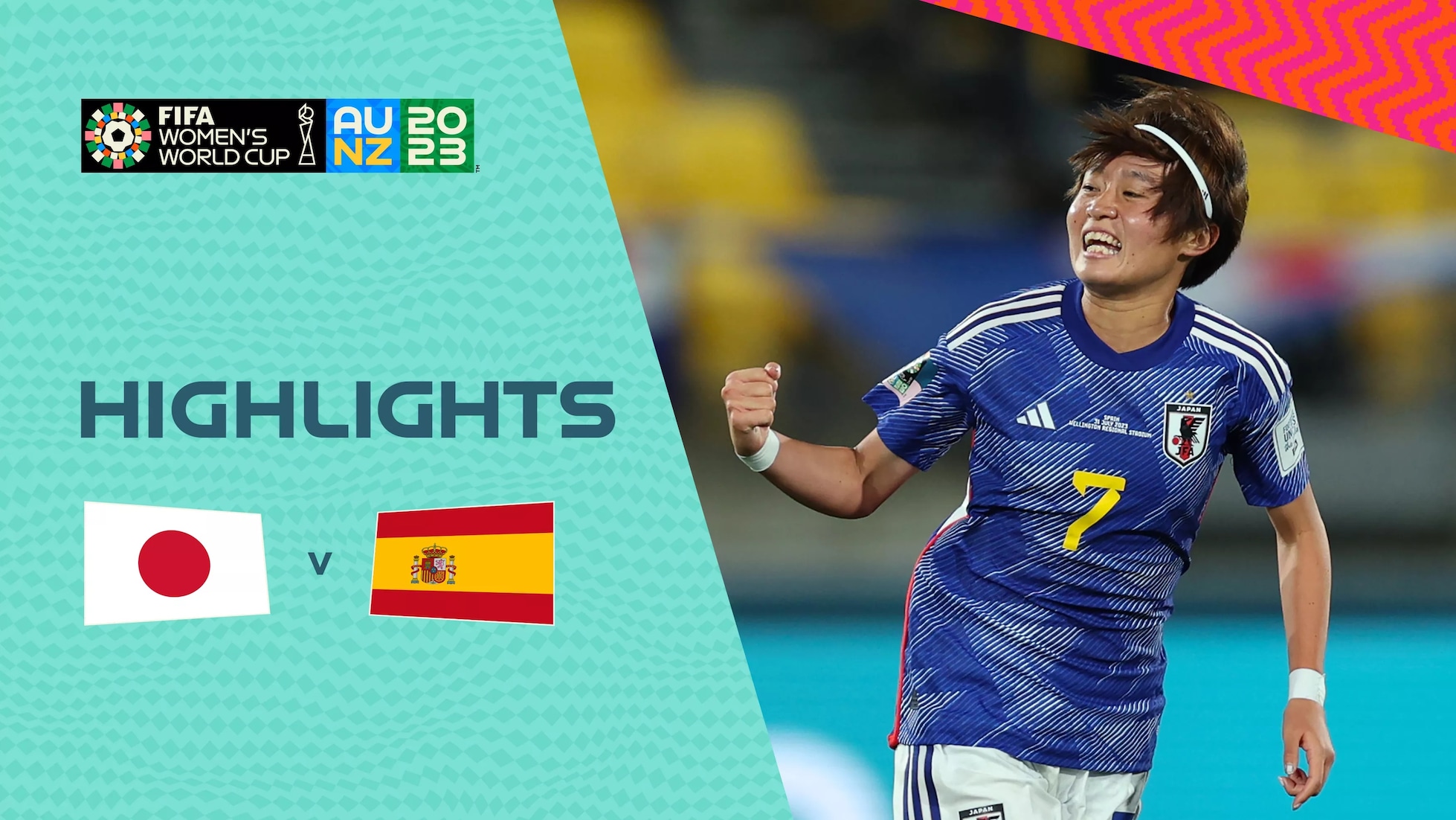 Japón vs España | Grupo C | Copa Mundial Femenina de la FIFA Australia & Nueva Zelanda 2023™ | Highlights (Sin relato)