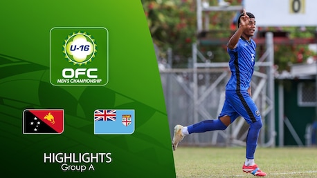 Papua New Guinea vs Fiji | Fase de grupos | Campeonato Masculino Sub-16 de la OFC 2025 | Highlights