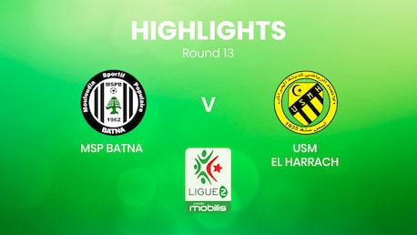 MSP Batna x USM El Harrach | Ligue 2 2024/25 | Argélia | Melhores momentos