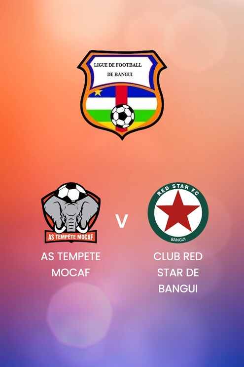 AS Tempete Mocaf - Club Red Star de Bangui | Ligue de Bangui 2024/25 | Match complet
