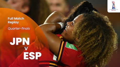 Japón vs España | Cuartos de final | Copa Mundial Sub-17 de la FIFA India 2022™ | Partido Completo